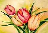 Alfred Gockel Natural Beauty Tulips II painting